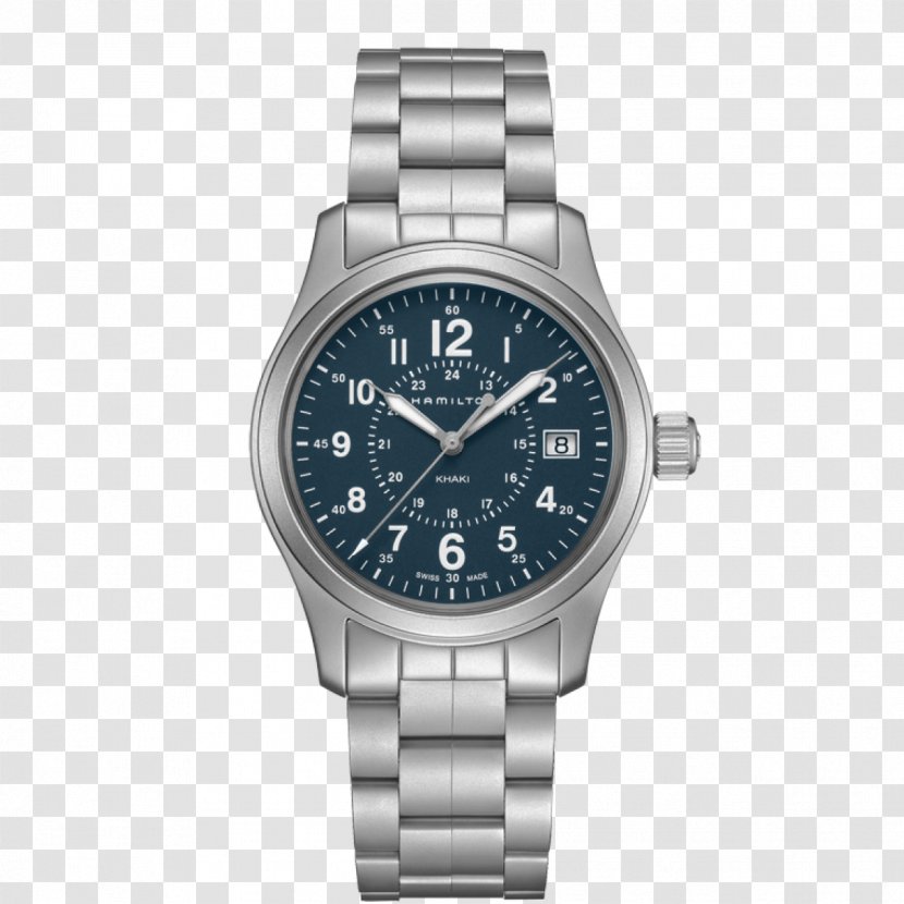 Hamilton Khaki Field Quartz Watch Company Automatic - Silver - Watches Transparent PNG