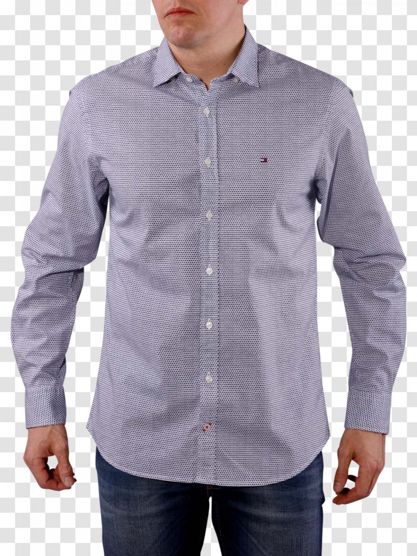Dress Shirt T-shirt Tracksuit Tommy Hilfiger - Button - Multi-style Uniforms Transparent PNG