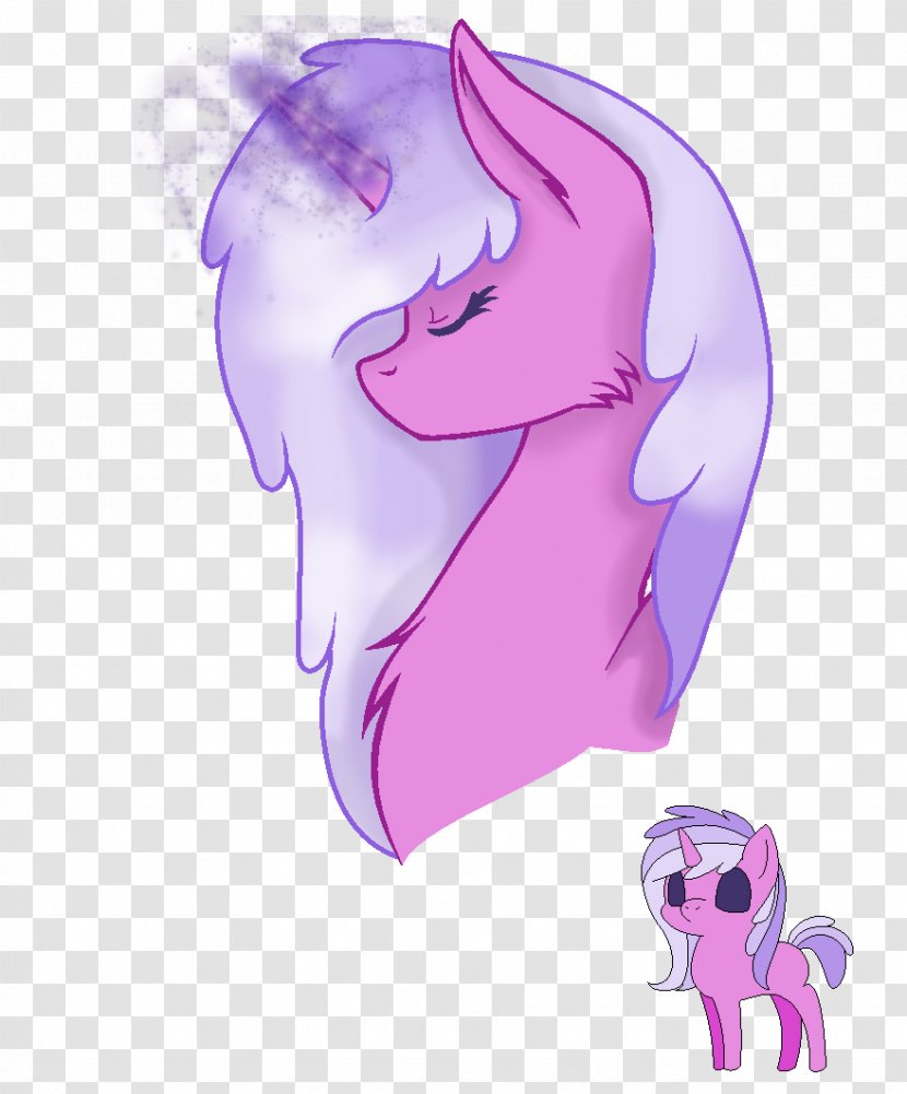 Horse Pony Lilac Violet Lavender - Silhouette - TART Transparent PNG