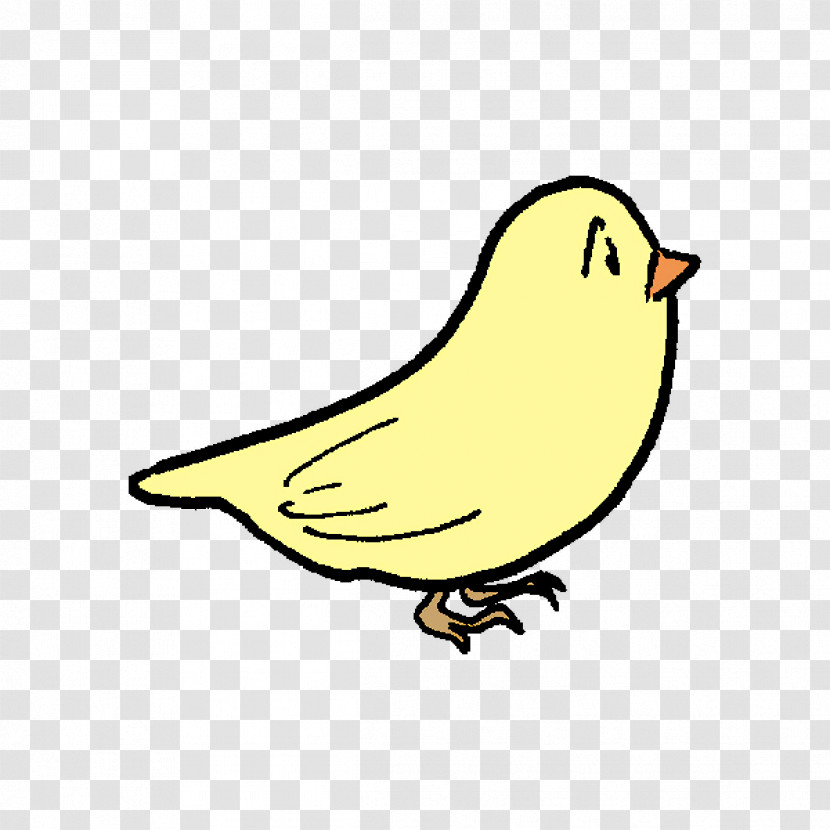 Beak Cartoon Yellow Transparent PNG