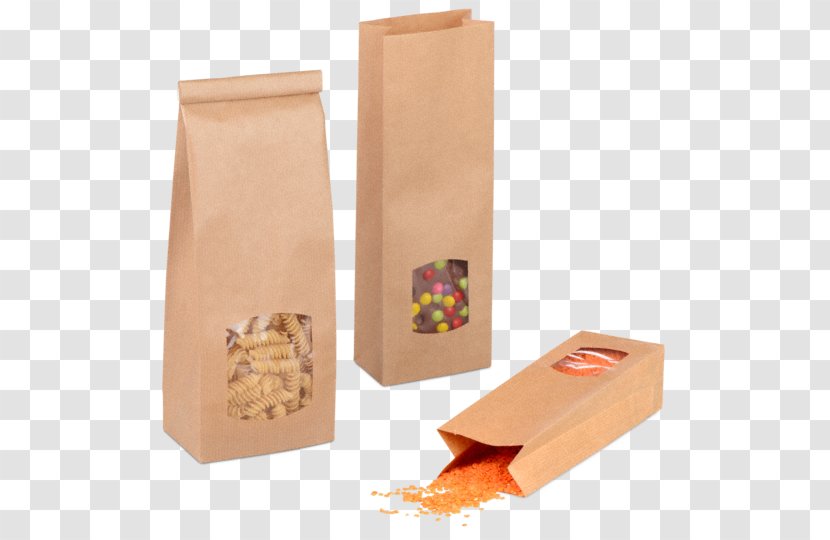 Kraft Paper Packaging And Labeling Food - Pier Transparent PNG