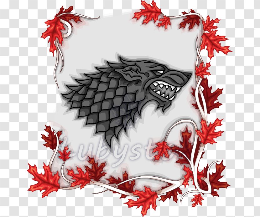 Adobe Photoshop Vector Graphics Illustration Flash - Plant - Winterfell Insignia Transparent PNG