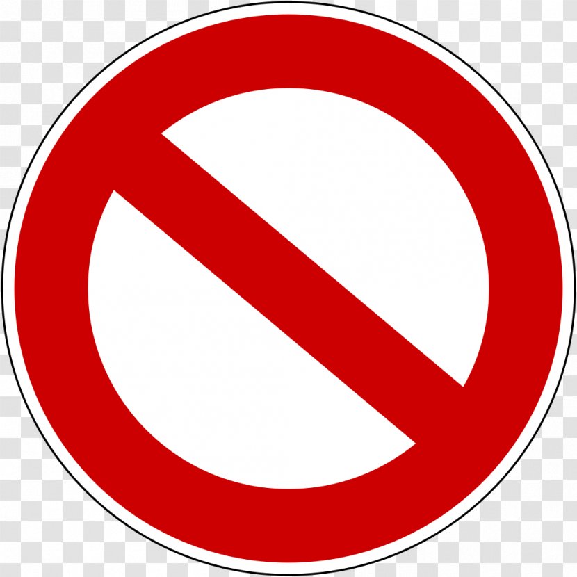 No Symbol Clip Art - Sign Stop Transparent PNG