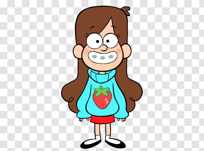 Mabel Pines Dipper Animated Series Character Television Show - Flower - Fresas Transparent PNG