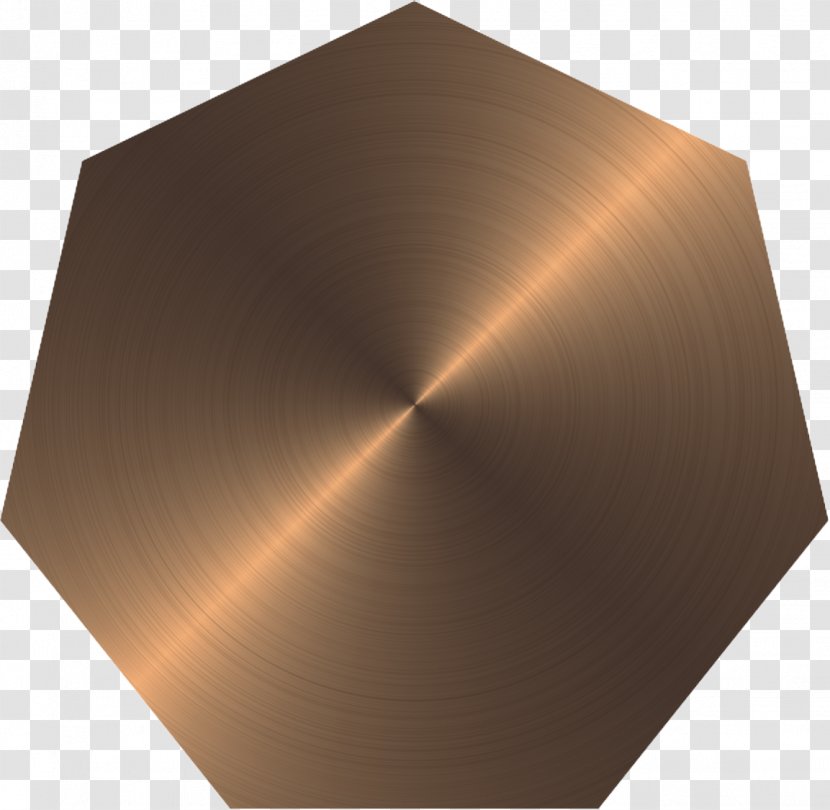 Copper Brown Angle - Metal - Design Transparent PNG