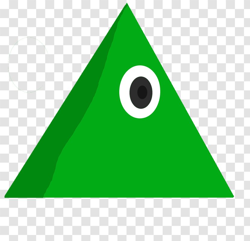 Illuminati Eye Of Providence Symbol - Grass Transparent PNG