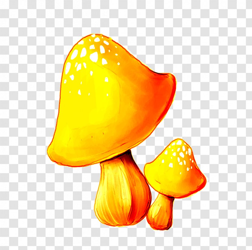 Cartoon Mushroom Clip Art - Petal - Creative Transparent PNG