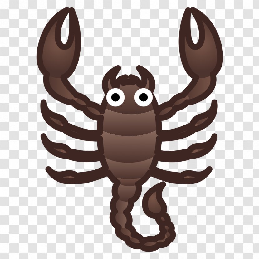 Crab Scorpion Emoji Emoticon - Emojipedia Transparent PNG