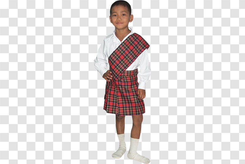 Tartan Robe Kilt Highland Dress - Clothing - Great Bagpipe Transparent PNG