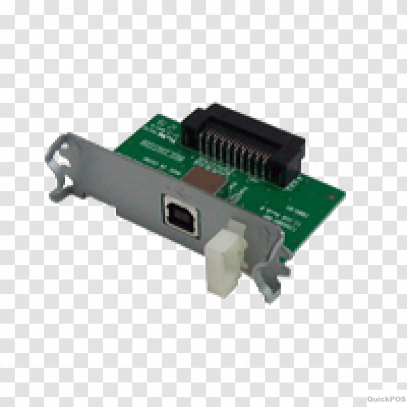 Electrical Connector USB Interface RS-232 Thermal Printing - Circuit Component Transparent PNG
