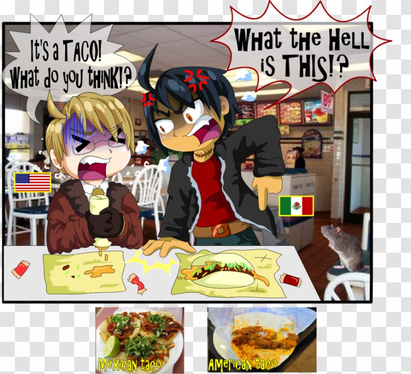 Cartoon Taco Cuisine Of The United States Fast Food - Fiction Transparent PNG