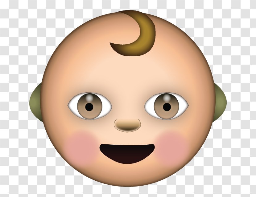Emoji Infant Child - Angel Baby Transparent PNG