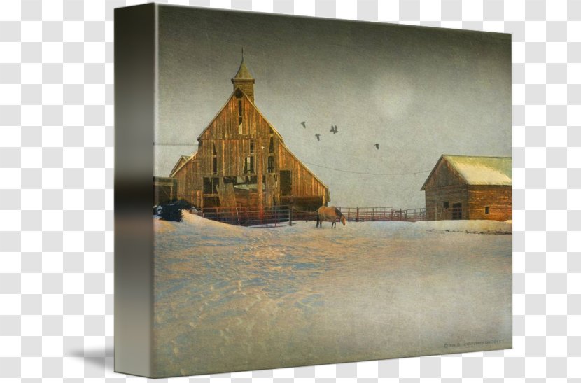 Painting Picture Frames Barn - Facade - Old Transparent PNG