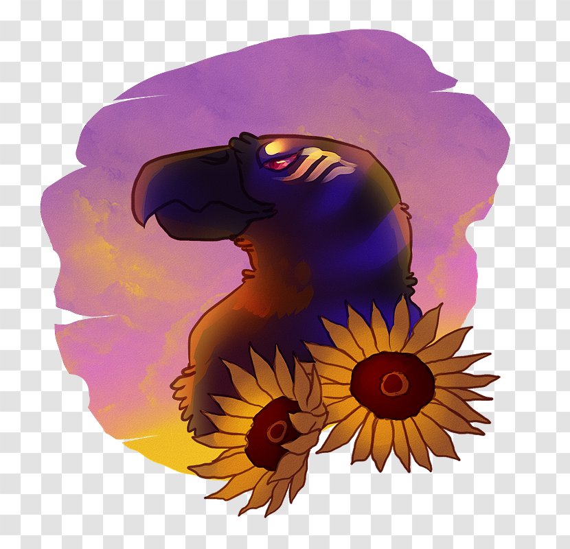 Sunflower M Animal Legendary Creature - Mythical - Smiling Transparent PNG