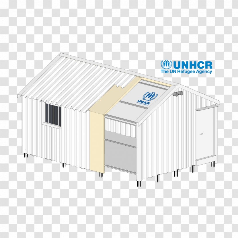 Azraq Refugee Camp Shelter United Nations High Commissioner For Refugees - Structure Transparent PNG