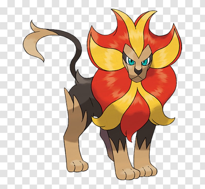 Pokémon X And Y Pyroar Universe Litleo - Cartoon Transparent PNG