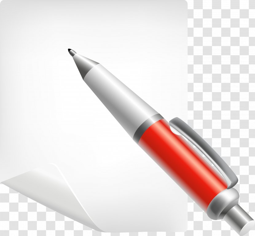 Paper Ballpoint Pen Post-it Note Clip Art - Postit Transparent PNG