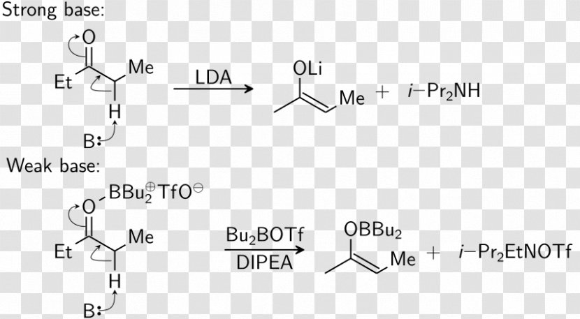 Triflate Aldol Reaction Dibutylboron Trifluoromethanesulfonate Condensation Lithium Diisopropylamide - Mechanism - Malonic Ester Synthesis Transparent PNG