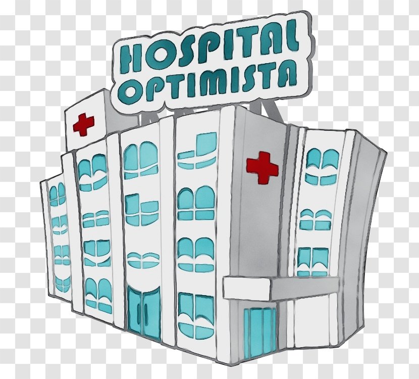Hospital Cartoon - Games Turquoise Transparent PNG