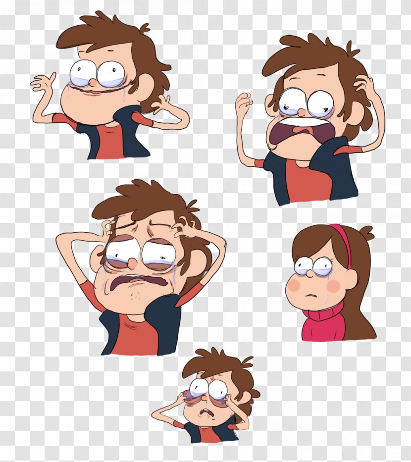 Dipper Pines Mabel YouTube And Vs The Future Gravity Falls - Face - Youtube Transparent PNG