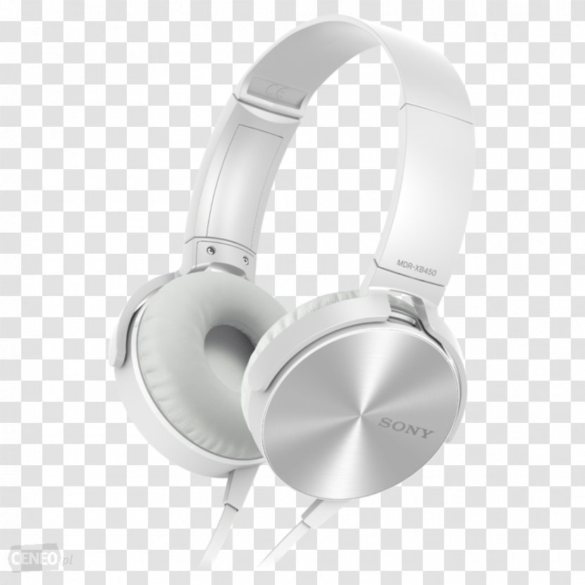 Sony XB450AP EXTRA BASS Headphones MDR-XB450 Audio - Equipment Transparent PNG