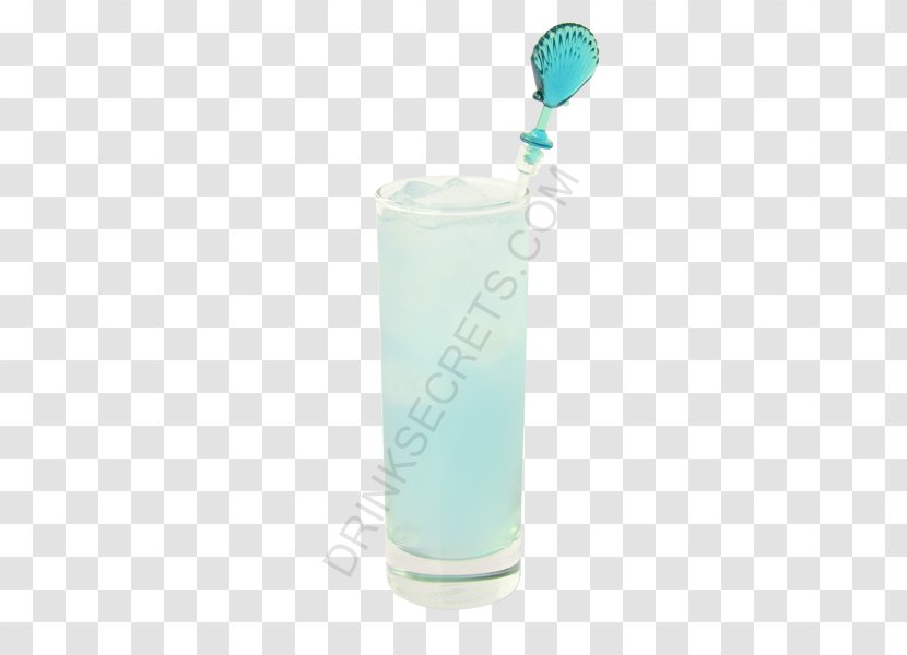 Blue Hawaii Lagoon Cocktail Garnish Non-alcoholic Drink - Bottle Transparent PNG