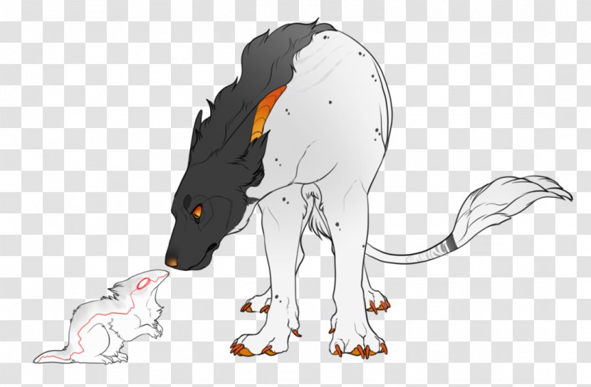 Canidae Hare Dog Cartoon - Wing Transparent PNG