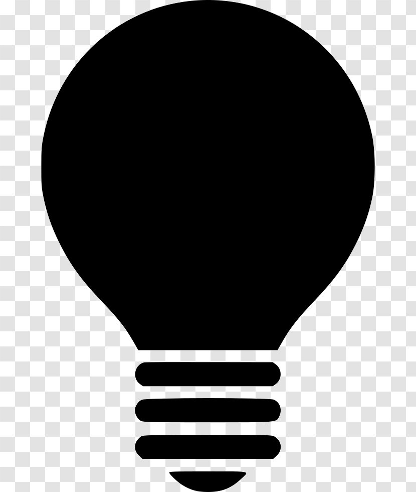 Idea Symbol Light Concept - Black And White Transparent PNG