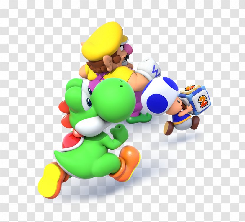 Mario Party Star Rush 7 & Yoshi Luigi Video Game - Series Transparent PNG