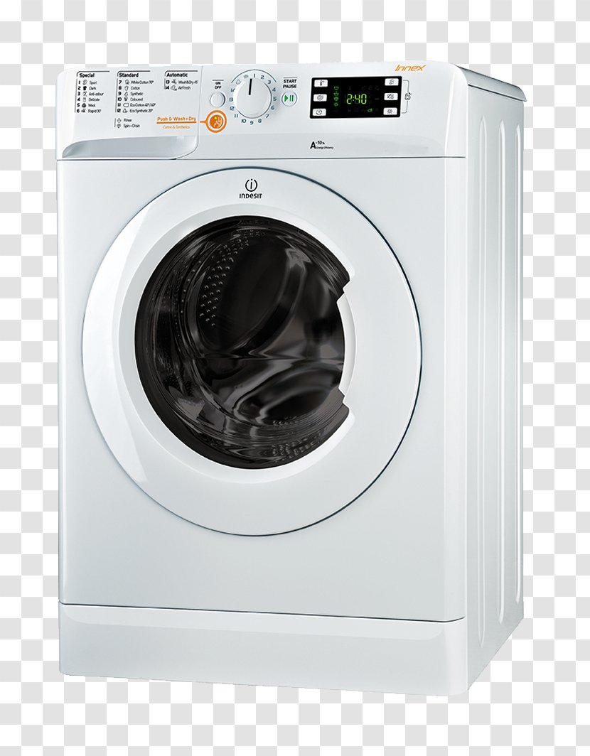 Combo Washer Dryer Washing Machines Clothes Home Appliance Hotpoint - Machine Transparent PNG