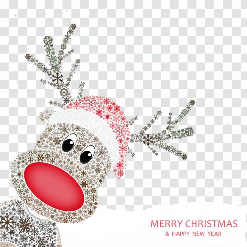 Reindeer Christmas - And Holiday Season - Lovely Snow Spell Deer Buckle Clip Free HD Transparent PNG