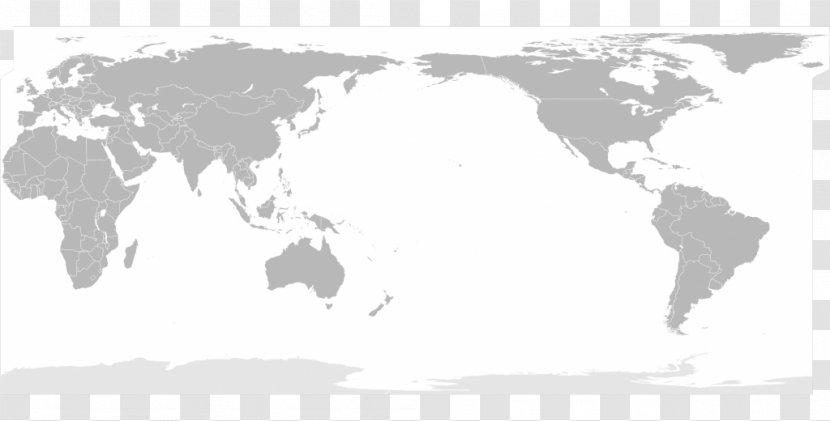 World Map Wikimedia Commons Blank - Drawing Transparent PNG