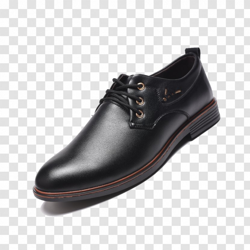 Leather Oxford Shoe Dress - A Men's Shoes Transparent PNG