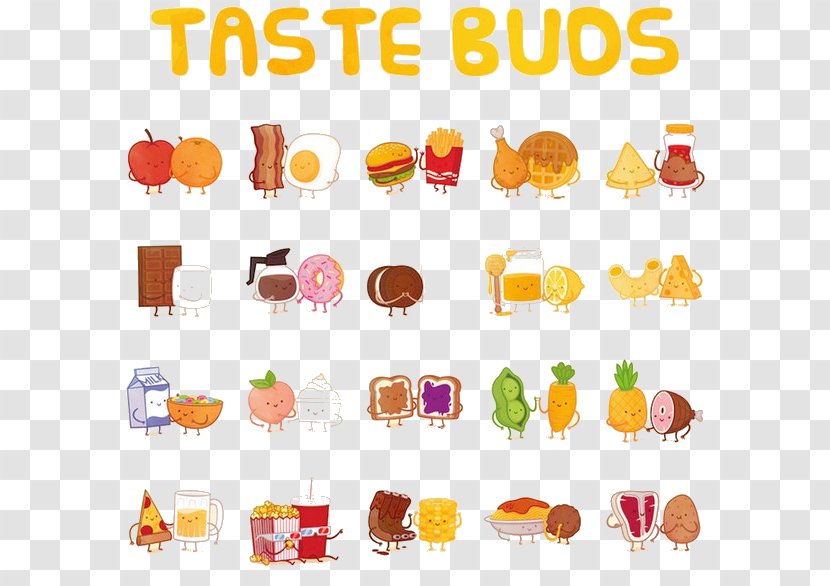 Coffee And Doughnuts Spaghetti With Meatballs Bacon Food - Fruit - Cartoon Breakfast Ingredients Transparent PNG