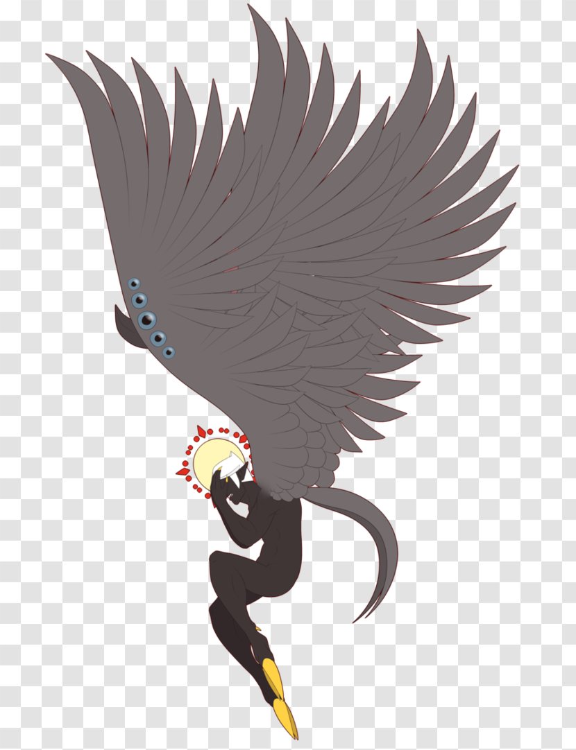 Fauna Illustration Cartoon Feather Character - Wing - Red Bull Gives You Wings Transparent PNG