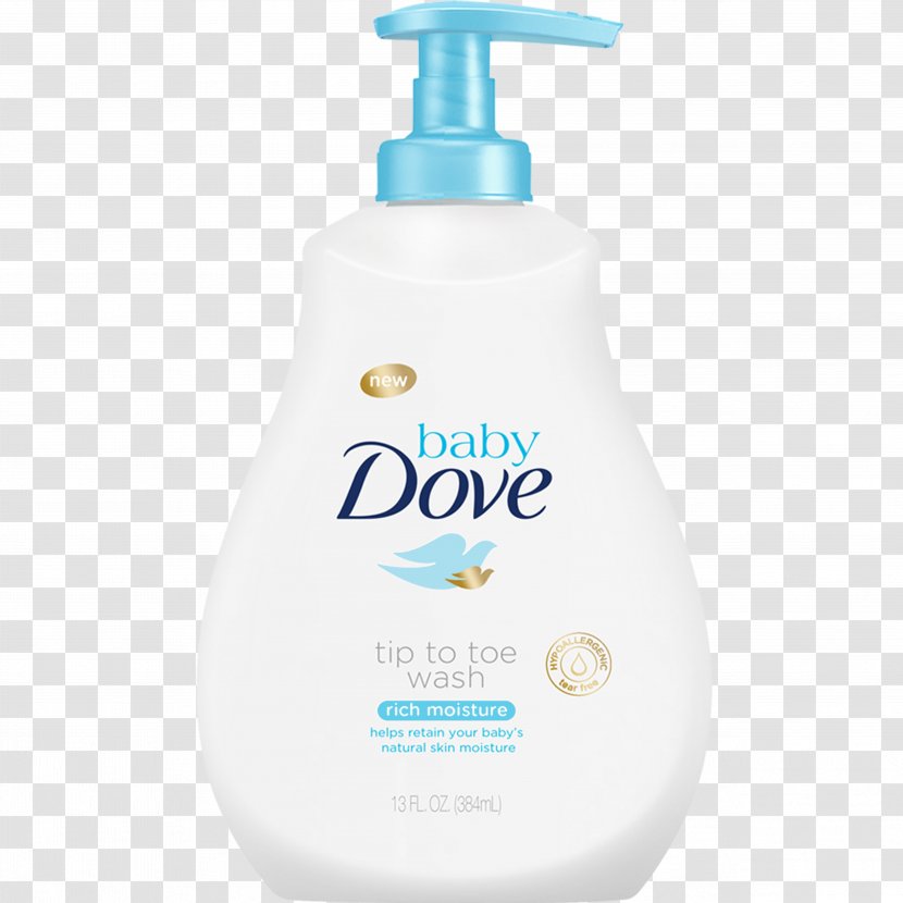 Baby Shampoo Infant Dove Rich Moisture Nourishing Lotion Diaper - Shower Gel - Lather Transparent PNG