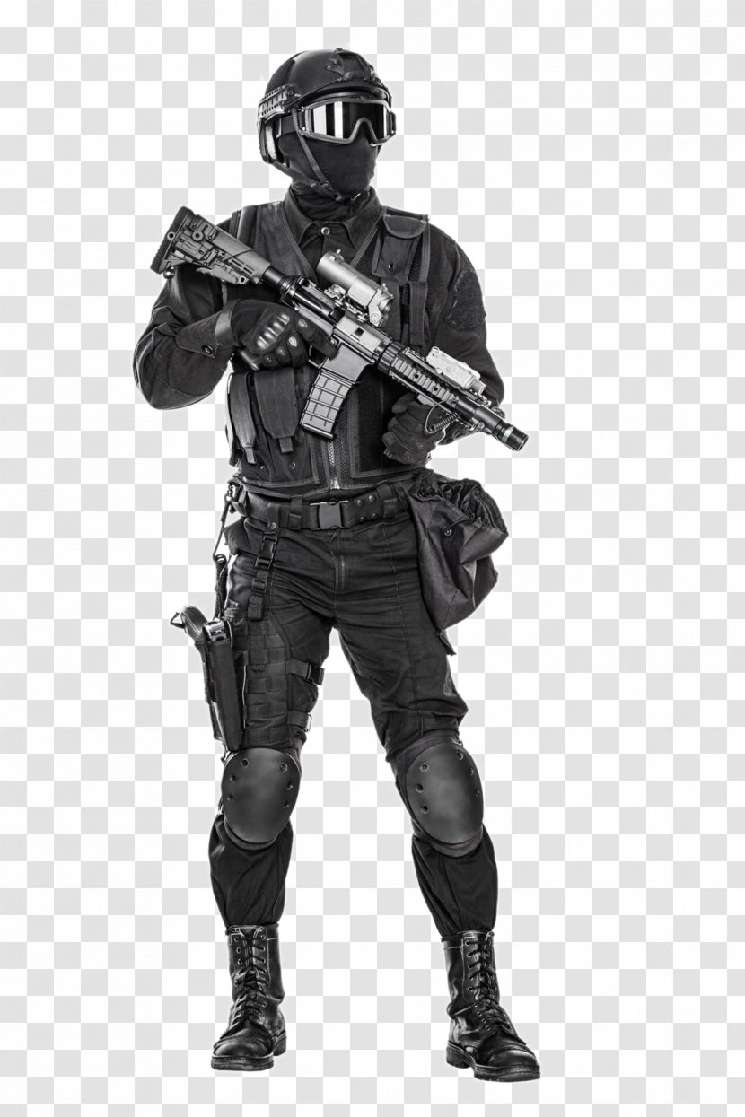 Airsoft SWAT Soldier Stock Photography Police Officer - Army - Soldiers Transparent PNG
