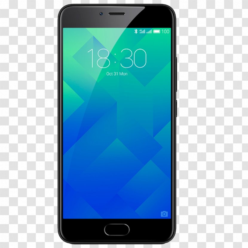 Meizu M5 Note MX6 Smartphone - Electric Blue Transparent PNG