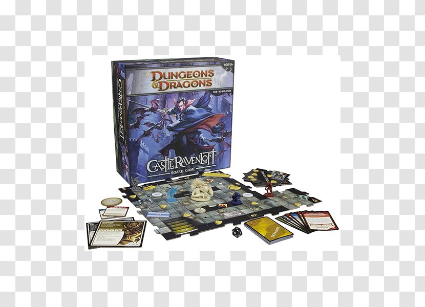 Dungeons & Dragons Castle Ravenloft Board Game - Wrath Of Ashardalon - And Dice Transparent PNG