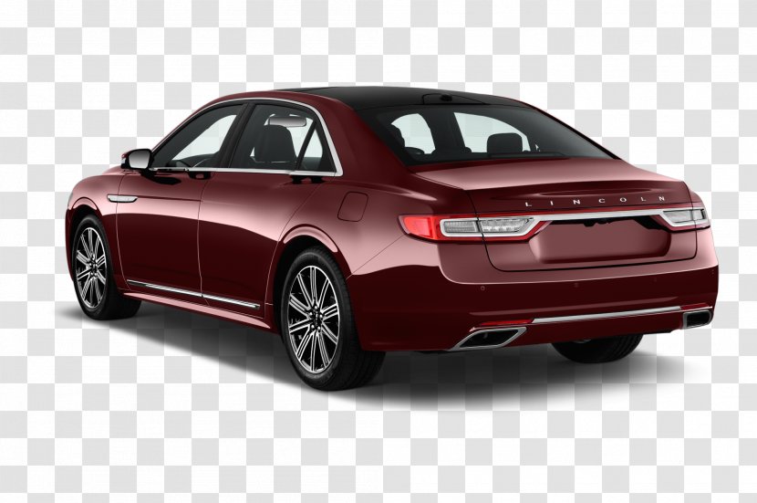 2018 Lincoln Continental 2017 Reserve Car MKS - Mkz Transparent PNG
