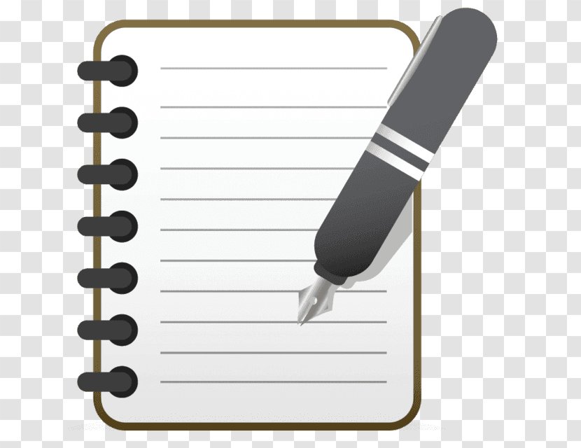Paper Notebook White Transparent PNG