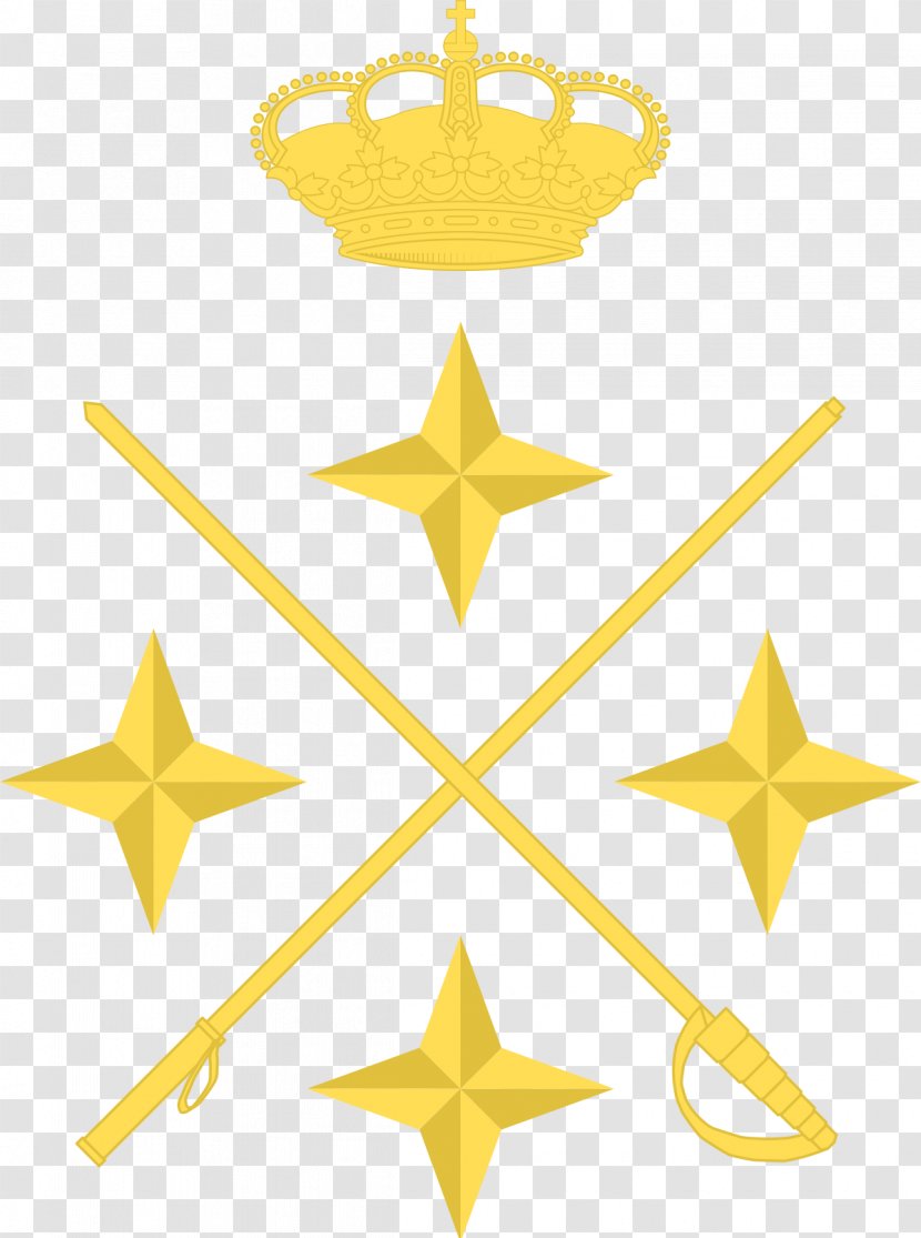 Captain General Insegna Military Rank - Point Transparent PNG