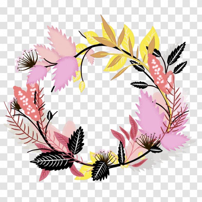 Flower Floral Design Wreath Clip Art Transparent PNG