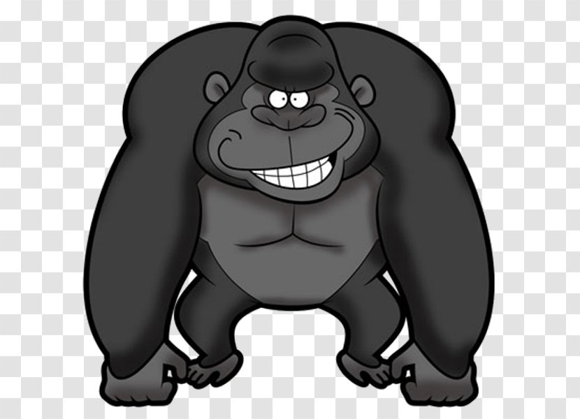 Western Gorilla Clip Art - Snout - Orangutan Transparent PNG