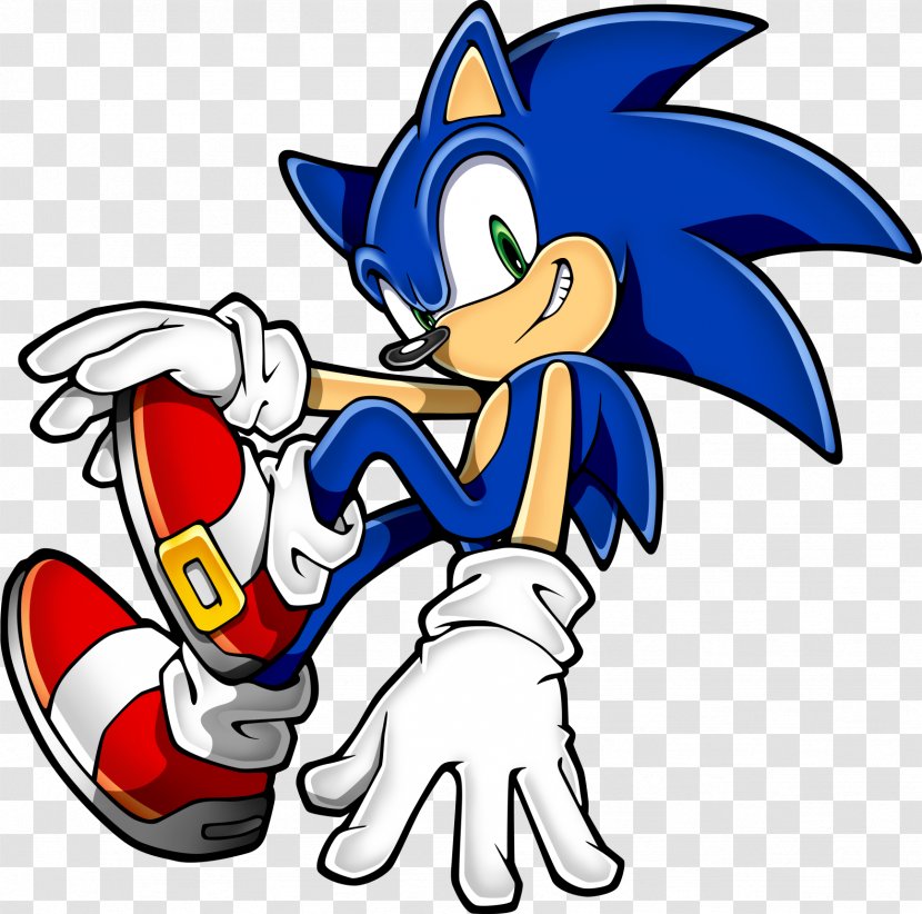 Sonic The Hedgehog Shadow Sound Art Work Of Transparent PNG