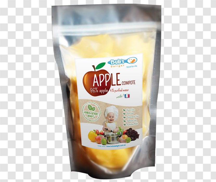 Vegetarian Cuisine Organic Food Purée Recipe - Dairy Products - Apple Transparent PNG