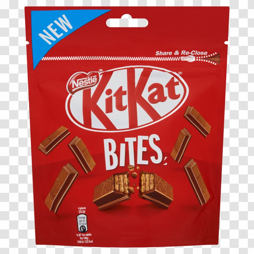 Milk Kit Kat Chocolate Bar Peanut Butter - Wafer Transparent PNG