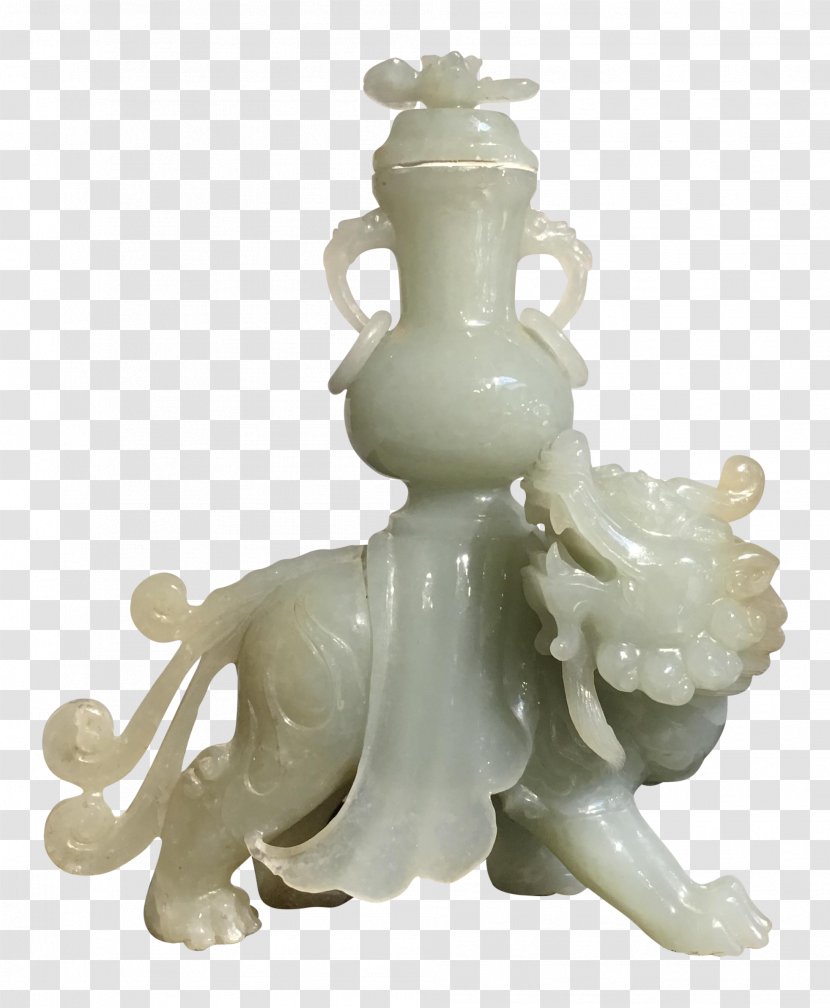 Lotus Gallery Qing Dynasty 19th Century Figurine Wood Carving - Dress Transparent PNG