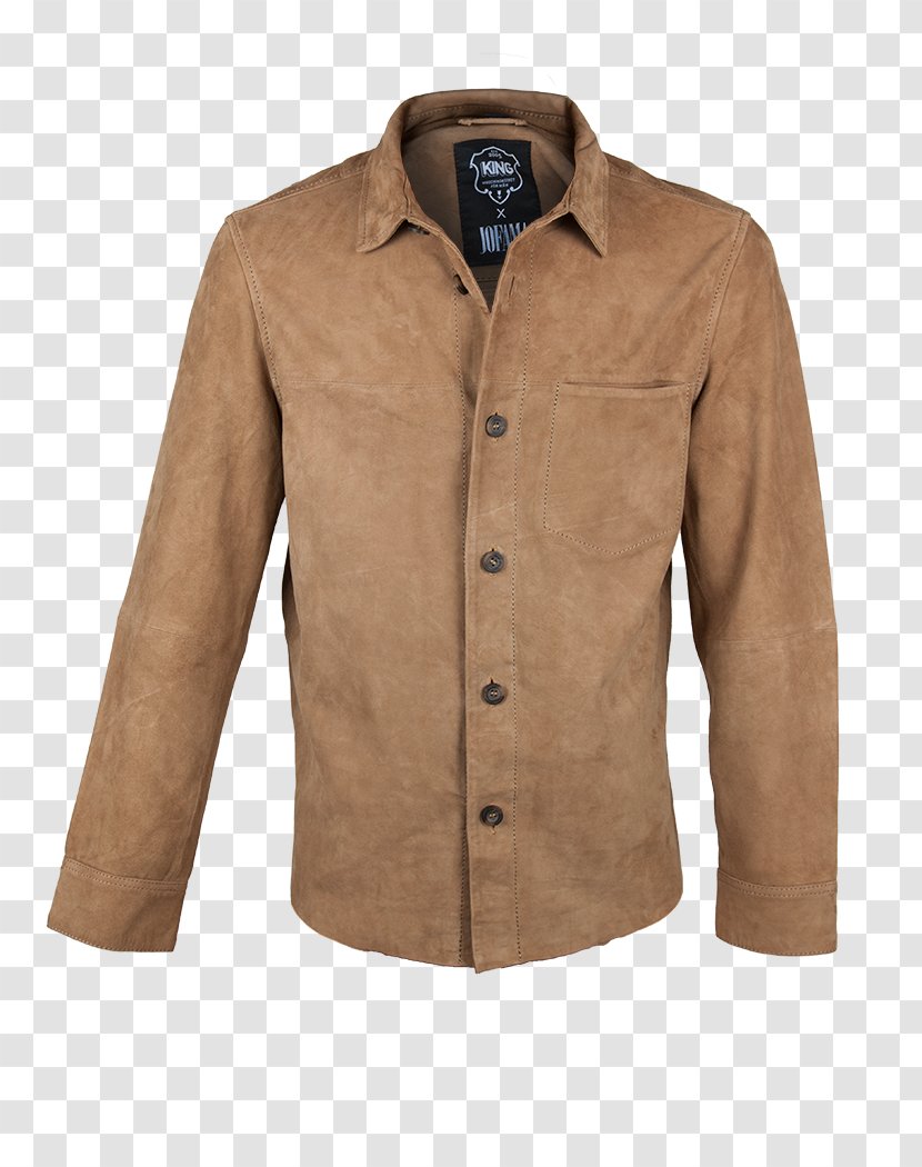 Leather Jacket Coat Flight - Denim Transparent PNG