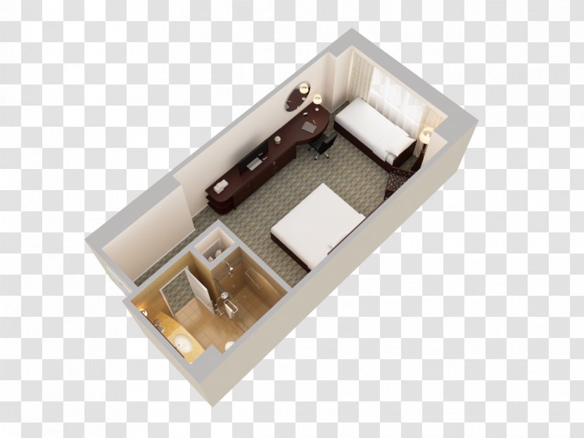 Walt Disney World The Roosevelt New Orleans Suite Hotel Room - Waldorf Astoria Hotels Resorts - Bed Top View Transparent PNG